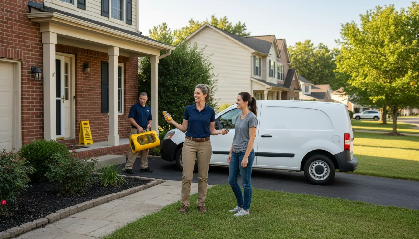 Water restoration image for Dehumidification And Cleanup Services in Walterville, OR
